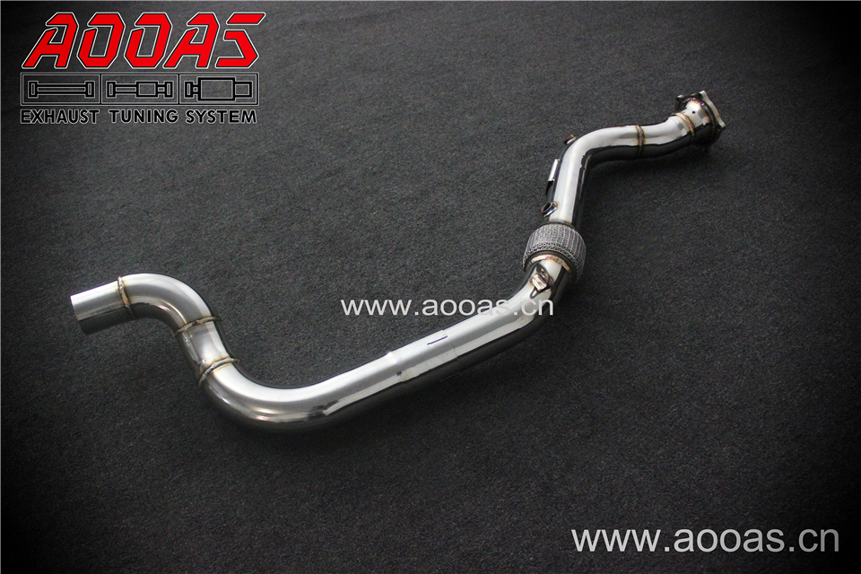 Porsche PanamerS 4.8T All SS304 / Decat (Catless) Downpipe